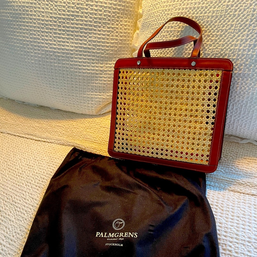 Palmgrens Classic Rattan Tote